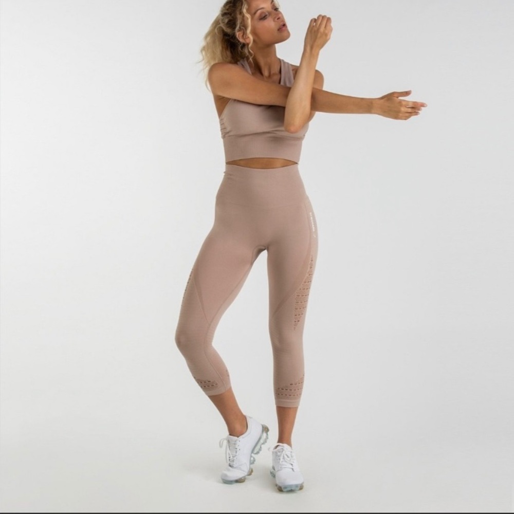 Energy+Seamless Cropped Gymshark leggings